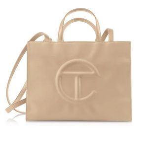 Telfar Medium Shopping Bag in Cream - NEW WITH TAGS